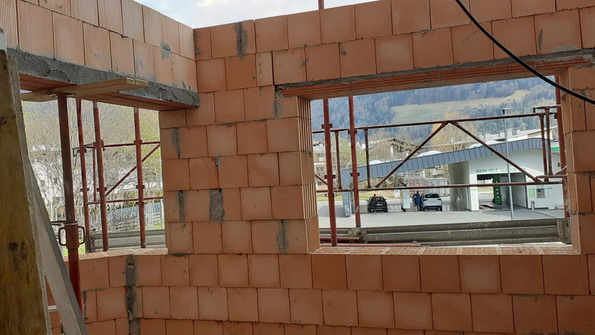 Hochbau Ziegelhaus für Familie Südtirol