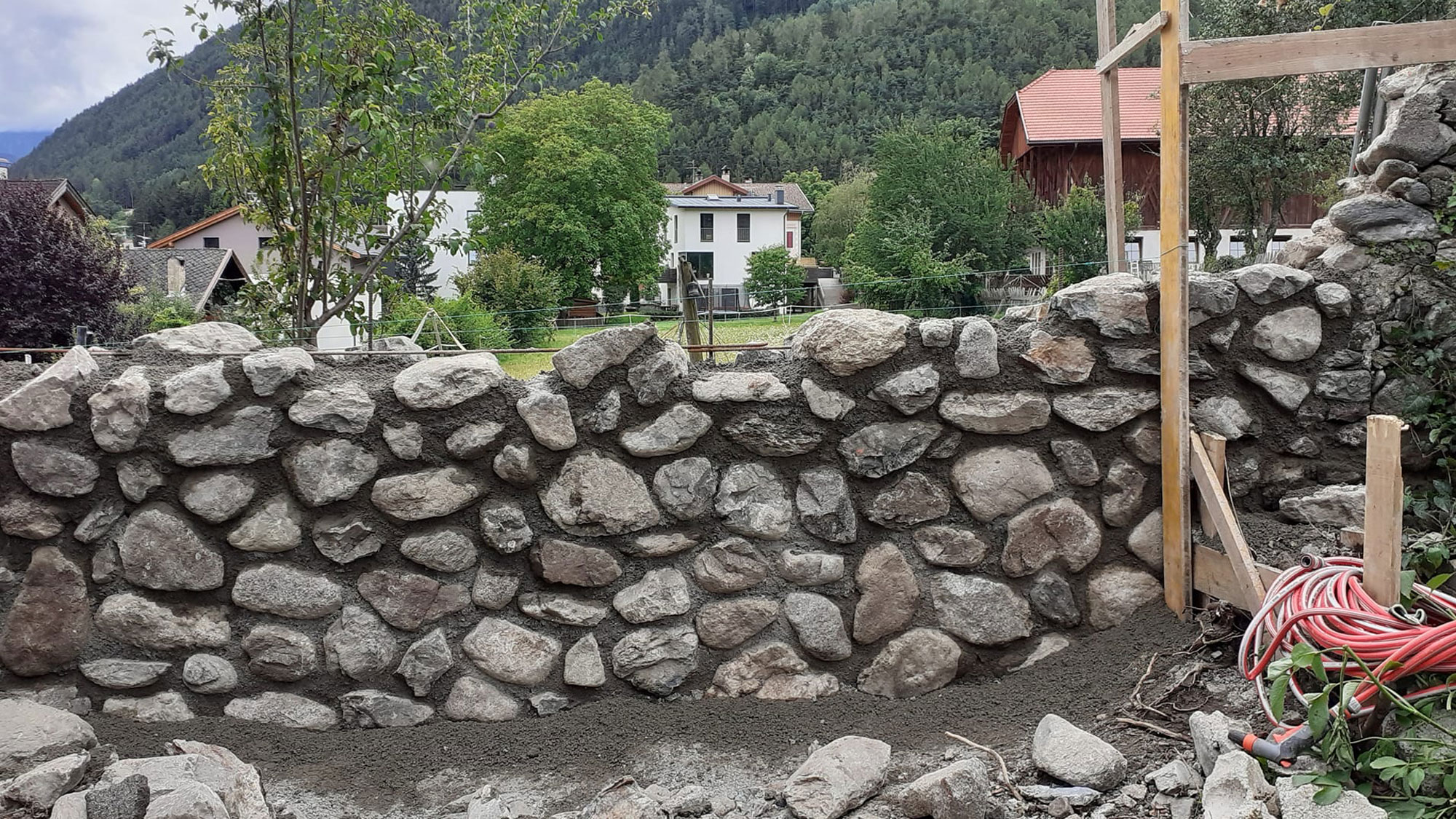 steinmauer firma südtirol steinbruch